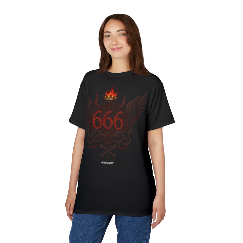 CraftFashion™ | Special Design Series | 666 – Representing the Infernal | Unisex - Image 6
