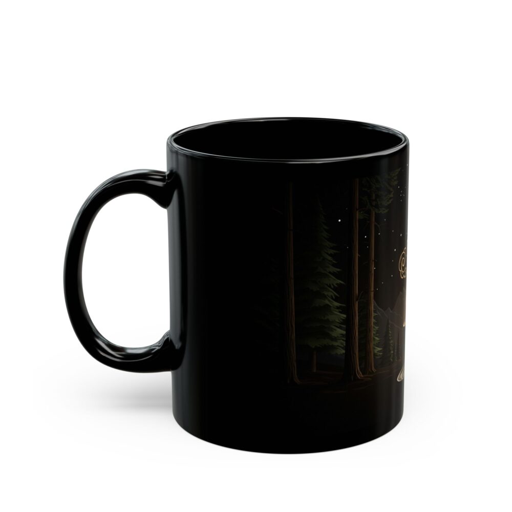 CraftFashion™ | Dark Woods & Steam | Midnight Ritual Coffee Design - Image 4