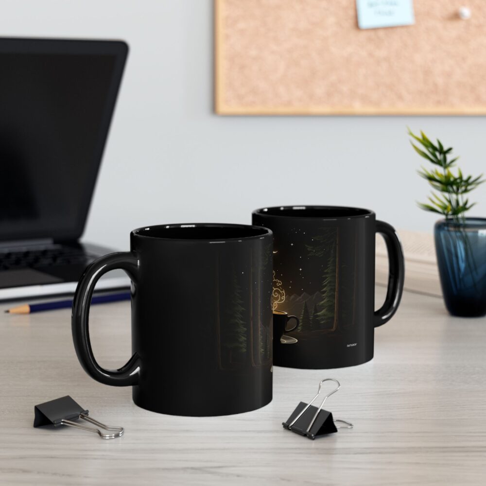 CraftFashion™ | Dark Woods & Steam | Midnight Ritual Coffee Design - Image 7