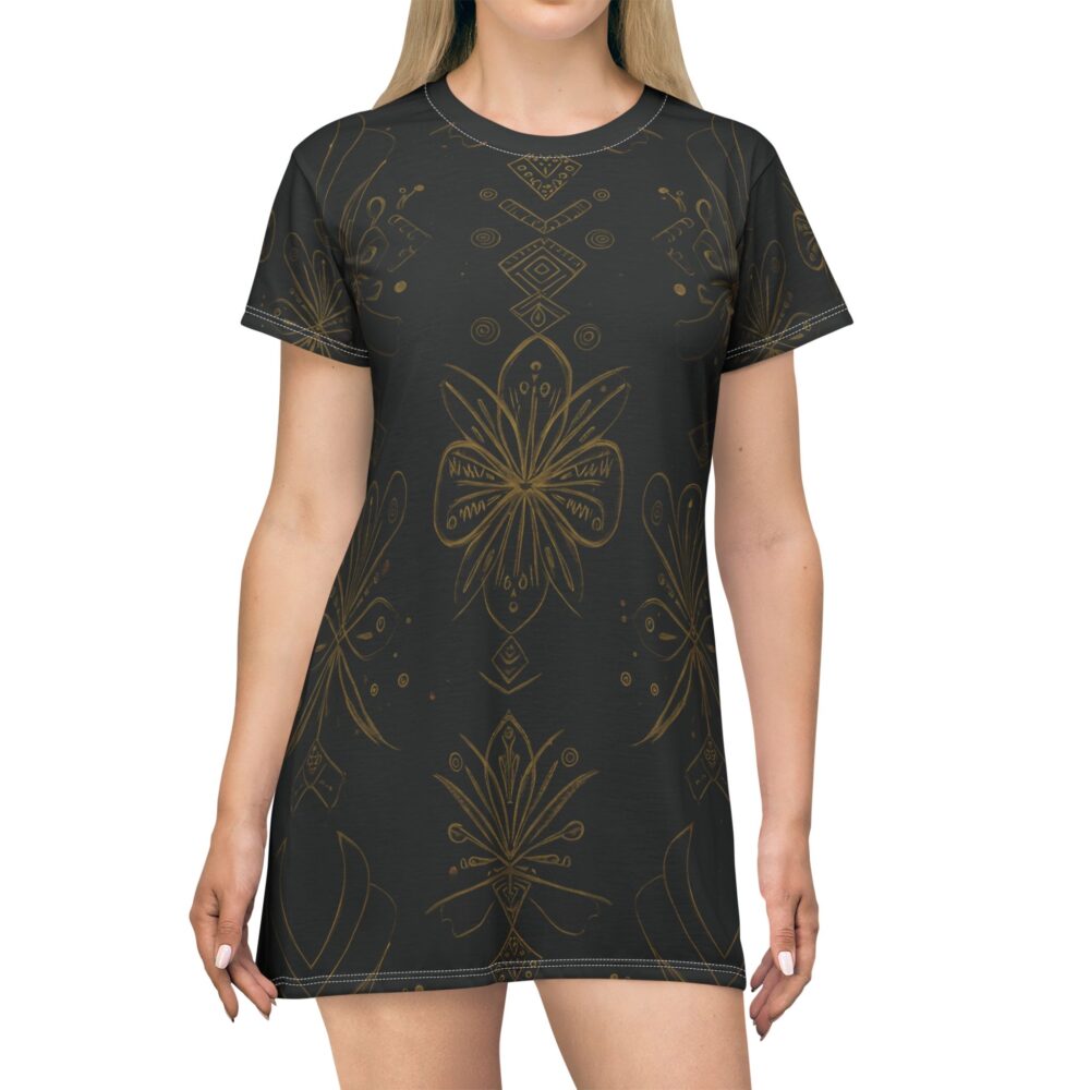 CraftFashion™ | Royal Origins Collection | Gold & Black AfroLuxe Pattern