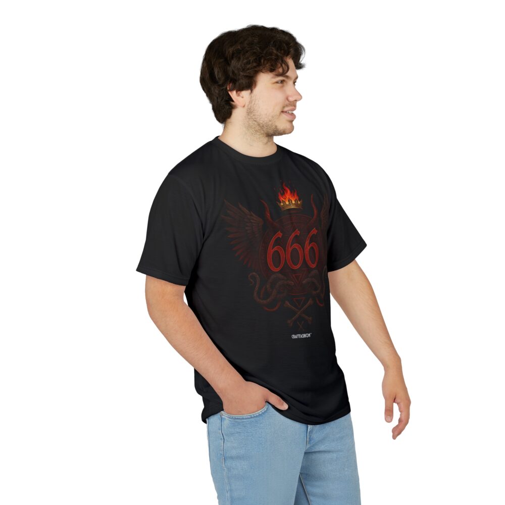 CraftFashion™ | Special Design Series | 666 – Representing the Infernal | Unisex - Image 12