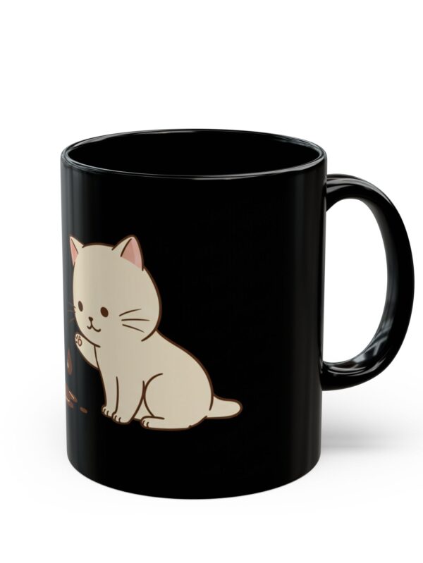 CraftFashion™ | Coffee Drop Hunter | Black Mug Cat Edition - 11oz