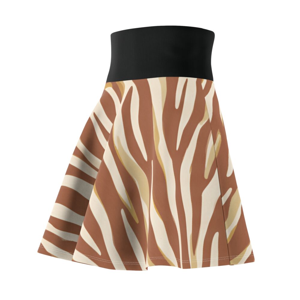 CraftFashion™ | Desert Mirage Edition | Earth-Toned Zebra Skirt - Image 6