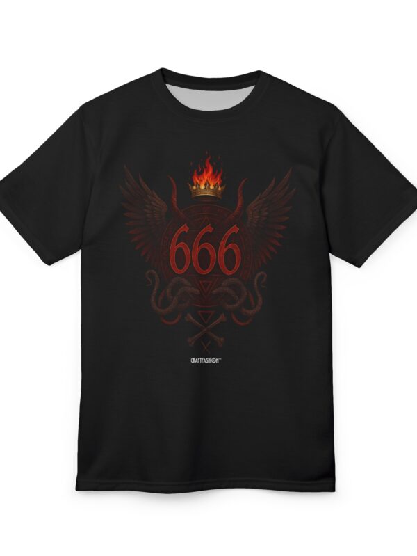 CraftFashion™ | Special Design Series | 666 – Representing the Infernal | Unisex