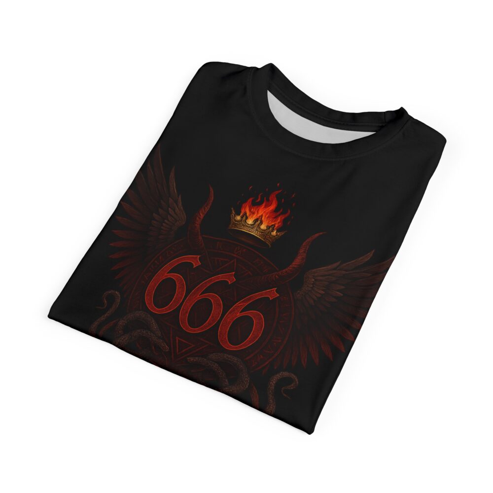CraftFashion™ | Special Design Series | 666 – Representing the Infernal | Unisex - Image 16