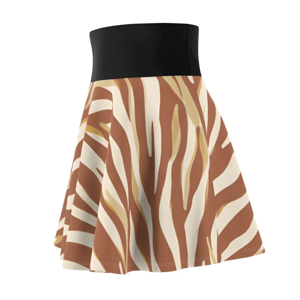 CraftFashion™ | Desert Mirage Edition | Earth-Toned Zebra Skirt - Image 7