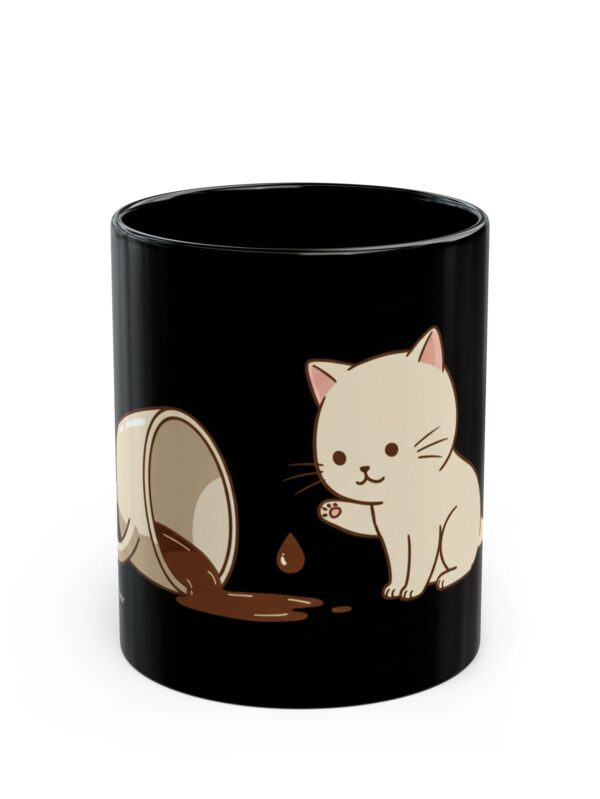 CraftFashion™ | Coffee Drop Hunter | Black Mug Cat Edition