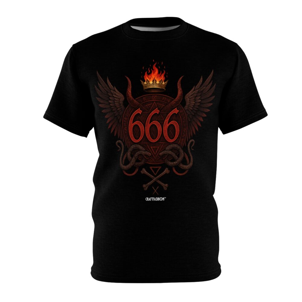CraftFashion™ | Special Design Series | 666 – Representing the Infernal | Unisex - Image 2