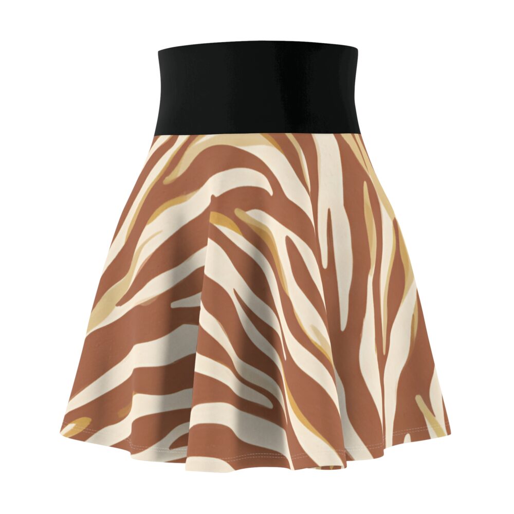 CraftFashion™ | Desert Mirage Edition | Earth-Toned Zebra Skirt - Image 2