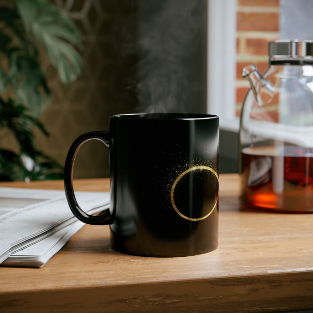 CraftFashion™ | Infinity Brew | Luxe Gold Coffee Edition (Black Mug) - Image 8